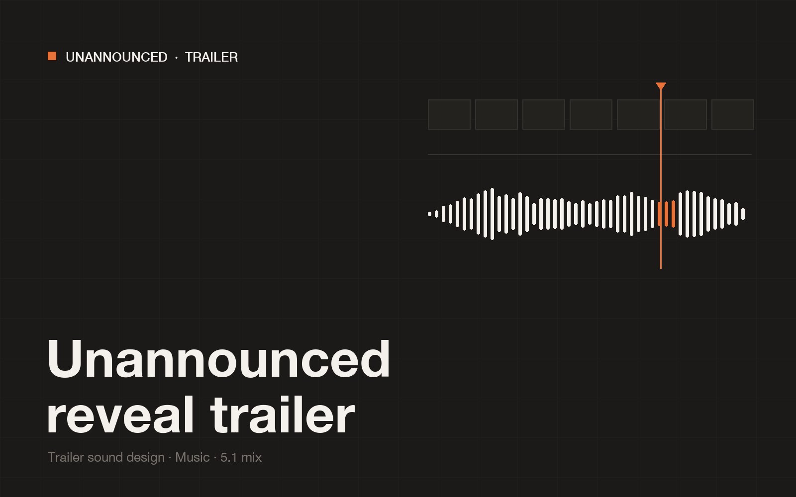 Unannounced Reveal Trailer