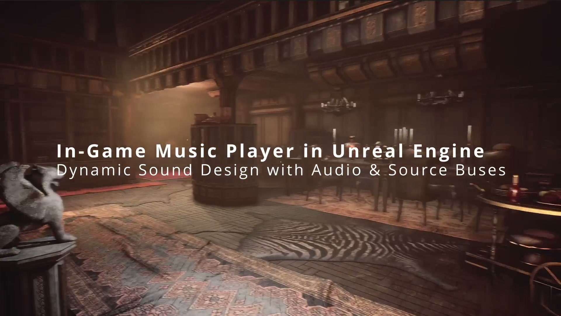 Unreal Engine MetaSounds technical audio project